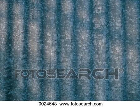 Stock Photo - Corrugated iron. Fotosearch