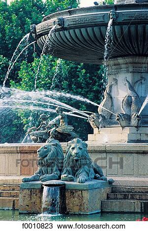 France, Provence, Aix-en-Provence, fountain View Large Photo Image Stock Image - France, Provence, Aix-en-Provence, fountain. Fotosearch