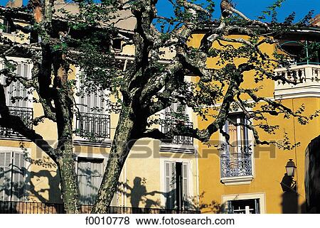 Stock Photo - France, Provence, house facade. Fotosearch