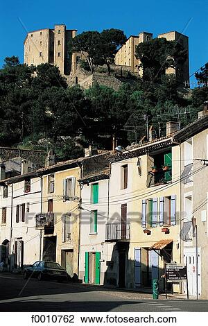 France, Provence, Meyrargue, village and fortress View Large Photo Image Stock Image - France, Provence, Meyrargue, village and fortress. Fotosearch