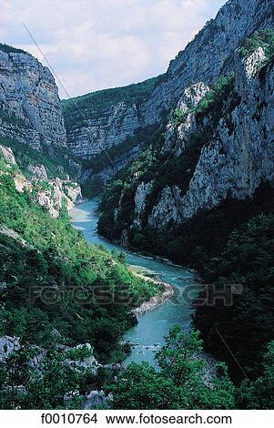 Picture - France, Provence, Verdon Gorge. Fotosearch