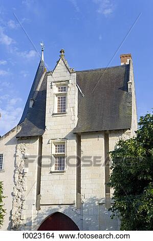France, Touraine, Saint Michel sur Loire, medieval house View Large Photo Image Picture - France, Touraine, Saint Michel sur Loire, medieval house. Fotosearch