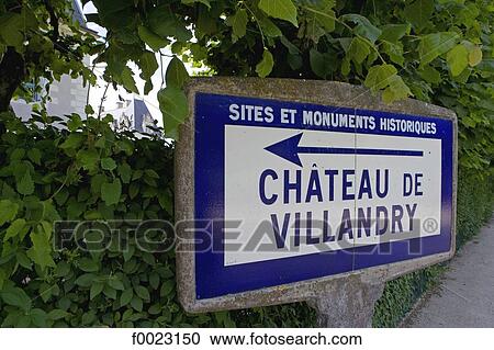 France, Touraine, Villandry, signboard View Large Photo Image Stock Image - France, Touraine, Villandry, signboard. Fotosearch