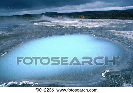 Stock Photography - Iceland, Hveravellir, solfatara. Fotosearch
