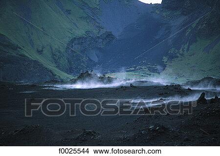 Iceland, Westmann Islands, volcanic landscape View Large Photo Image Picture - Iceland, Westmann Islands, volcanic landscape. Fotosearch