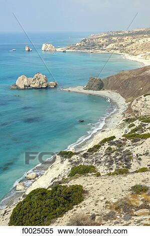 Cyprus, Petra Tou Romiou, rock of Aphrodite View Large Photo Image Stock Photography - Cyprus, Petra Tou Romiou, rock of Aphrodite. Fotosearch