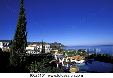 Cyprus, Polis, Anassa Hotel View Large Photo Image Stock Image - Cyprus, Polis, Anassa Hotel. Fotosearch