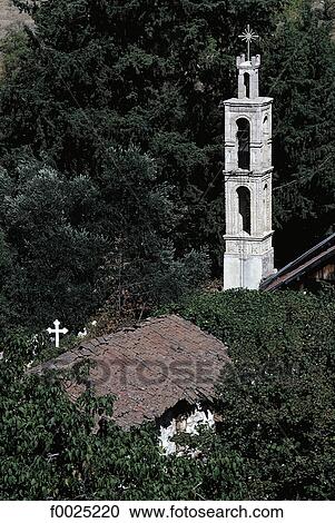 Cyprus, Troodos Mountains, belfry View Large Photo Image Stock Image - Cyprus, Troodos Mountains, belfry. Fotosearch