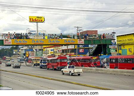 Guatemala, Guatemala City, traffic on the Pan-American Highway View Large Photo Image Stock Photography - Guatemala, Guatemala City, traffic on the Pan-American Highway. Fotosearch