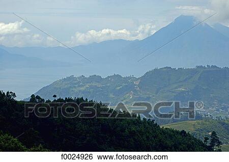 Guatemala, neat the lake Atitlan, volcano View Large Photo Image Stock Photograph - Guatemala, neat the lake Atitlan, volcano. Fotosearch