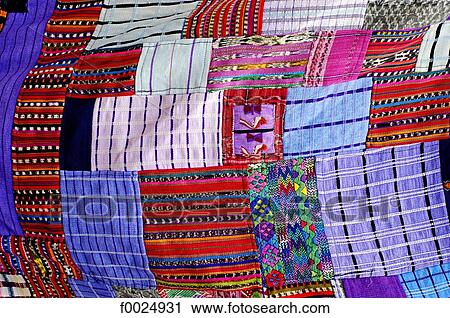 Guatemala, Santiago Atitlan, market, traditional patchwork View Large Photo Image Stock Image - Guatemala, Santiago Atitlan, market, traditional patchwork. Fotosearch