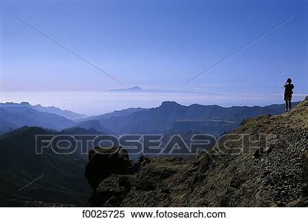 Spain, Canary Islands, Gran Canaria, Roque Nublo View Large Photo Image Stock Photography - Spain, Canary Islands, Gran Canaria, Roque Nublo. Fotosearch