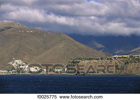 Spain, Canary Islands, La Gomera, San Sebastian de la Gomera View Large Photo Image Stock Photography - Spain, Canary Islands, La Gomera, San Sebastian de la Gomera. Fotosearch