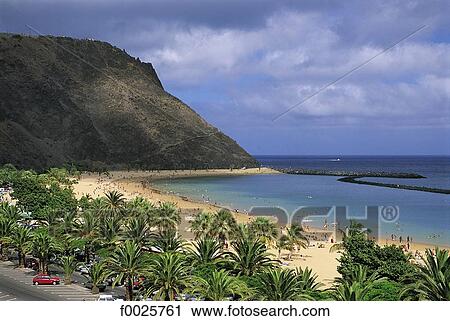 Spain, Canary Islands, Tenerife, Playa de Las Teresitas View Large Photo Image Stock Image - Spain, Canary Islands, Tenerife, Playa de Las Teresitas. Fotosearch