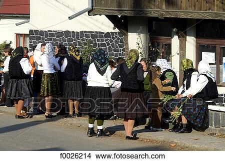 Romania, Maramures, Cosau Valley, Budesti, Romanian women View Large Photo Image Picture - Romania, Maramures, Cosau Valley, Budesti, Romanian women. Fotosearch