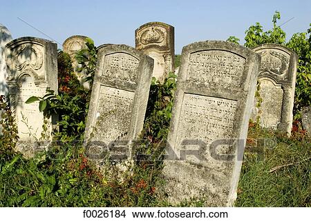 Romania, Moldavia, province of Bukovina, Iasi, jewish cemetery, graves View Large Photo Image Picture - Romania, Moldavia, province of Bukovina, Iasi, jewish cemetery, graves. Fotosearch