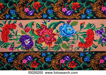 Romania, Moldavia, province of Bukovina, traditional fabric View Large Photo Image Stock Image - Romania, Moldavia, province of Bukovina, traditional fabric. Fotosearch