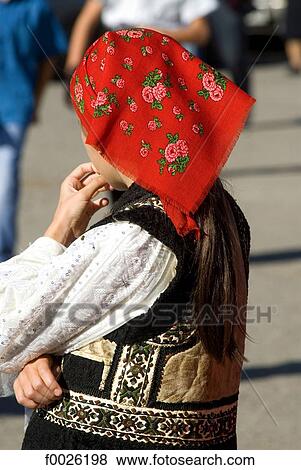 Romania, Moldavia, province of Bukovina, woman wearing traditional costume View Large Photo Image Stock Photo - Romania, Moldavia, province of Bukovina, woman wearing traditional costume. Fotosearch