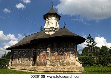 Romania, Moldavia, province of Bukovina, church of Moldovita Monastery View Large Photo Image Stock Photography - Romania, Moldavia, province of Bukovina, church of Moldovita Monastery. Fotosearch