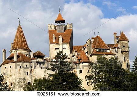 Romania, Transylvania, Bran, Dracula's Castle View Large Photo Image Stock Image - Romania, Transylvania, Bran, Dracula's Castle. Fotosearch