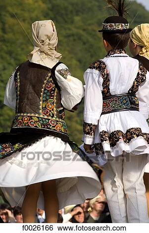 Romania, Transylvania, Ibanesti, folk dance View Large Photo Image Stock Photograph - Romania, Transylvania, Ibanesti, folk dance. Fotosearch