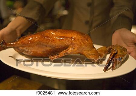 China, Beijing, restaurant, Peking roast duck View Large Photo Image Stock Image - China, Beijing, restaurant, Peking roast duck. Fotosearch