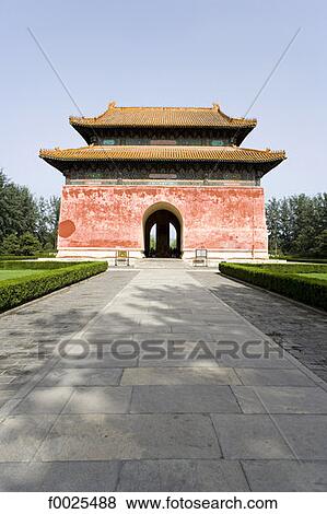 China, near Beijing, Ming Dynasty Tombs, Changling Tomb View Large Photo Image Stock Photo - China, near Beijing, Ming Dynasty Tombs, Changling Tomb. Fotosearch