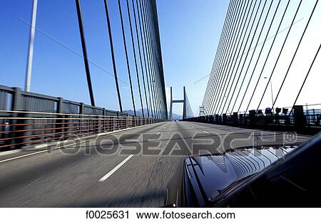China, Hong Kong, bridge linking Lantau island to Kowloon View Large Photo Image Stock Image - China, Hong Kong, bridge linking Lantau island to Kowloon. Fotosearch