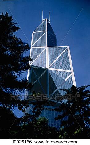 China, Hong Kong, Central District, Bank of China Tower View Large Photo Image Stock Photograph - China, Hong Kong, Central District, Bank of China Tower. Fotosearch