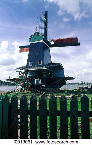 The Netherlands, North Holland, Zaanstad, Poelenburg windmill View Large Photo Image Stock Image - The Netherlands, North Holland, Zaanstad, Poelenburg windmill. Fotosearch