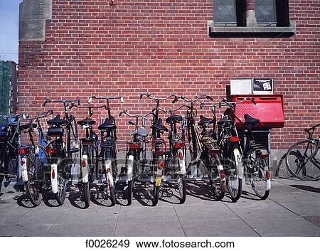 Stock Photo - The Netherlands, North Holland, Amsterdam, bikes. Fotosearch