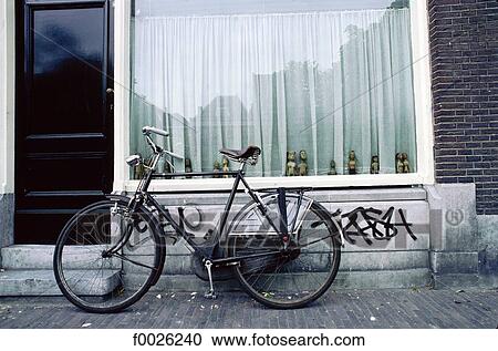Stock Image - The Netherlands, Utrecht, bike. Fotosearch