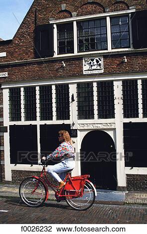 The Netherlands, Utrecht, cyclist View Large Photo Image Stock Image - The Netherlands, Utrecht, cyclist. Fotosearch