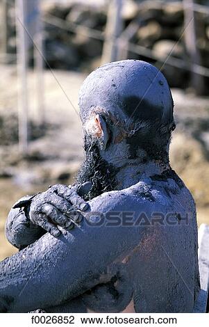 Israel, Dead Sea, mud bath View Large Photo Image Stock Image - Israel, Dead Sea, mud bath. Fotosearch