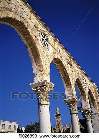 Israel, Jerusalem, arches of the Dome of the Rock View Large Photo Image Stock Image - Israel, Jerusalem, arches of the Dome of the Rock. Fotosearch