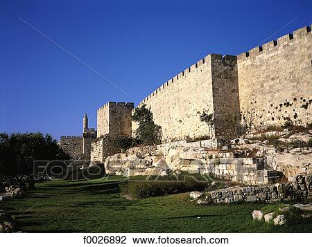 Israel, Jerusalem, citadel and David Tower View Large Photo Image Stock Image - Israel, Jerusalem, citadel and David Tower. Fotosearch
