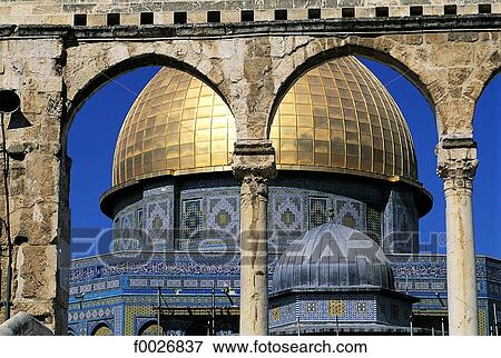 Stock Photo - Israel, Jerusalem, Dome of the Rock. Fotosearch