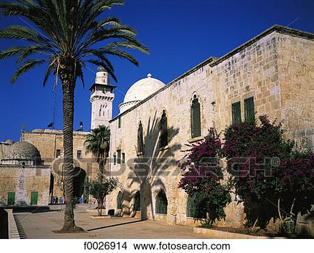 Israel, Jerusalem, Temple Mount View Large Photo Image Picture - Israel, Jerusalem, Temple Mount. Fotosearch