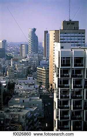 Stock Image - Israel, Tel Aviv, downtown. Fotosearch