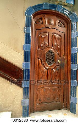 Stock Image - Spain, Barcelona, Casa Batllo. Fotosearch