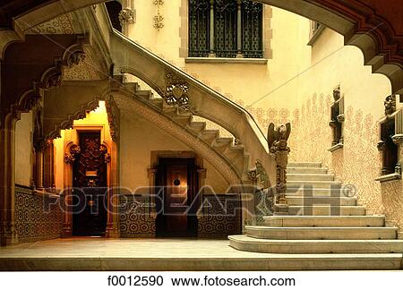 Spain, Barcelona, Casa Lleo Morera, by Domenech I Montaner View Large Photo Image Stock Image - Spain, Barcelona, Casa Lleo Morera, by Domenech I Montaner. Fotosearch