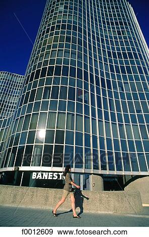 Spain, Barcelona, modern building View Large Photo Image Stock Photo - Spain, Barcelona, modern building. Fotosearch