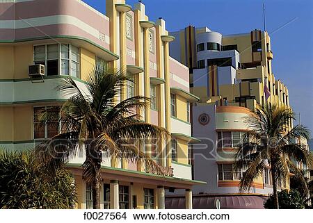 Picture - United States, Florida, Miami, Ocean Drive. Fotosearch