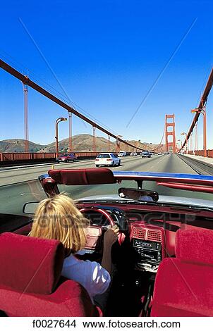 United States, California, San Francisco, on the Golden Gate Bridge View Large Photo Image Picture - United States, California, San Francisco, on the Golden Gate Bridge. Fotosearch
