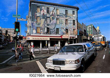 United States, California, San Francisco, painted facade View Large Photo Image Picture - United States, California, San Francisco, painted facade. Fotosearch