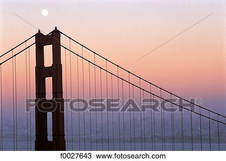 Stock Image - United States, California, San Francisco, Golden Gate Bridge. Fotosearch