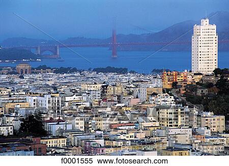 Stock Photography - United States, California, San Francisco, general view. Fotosearch