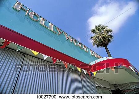 United States, California, Los Angeles, Hollywood, Highland Avenue, diner View Large Photo Image Stock Image - United States, California, Los Angeles, Hollywood, Highland Avenue, diner. Fotosearch