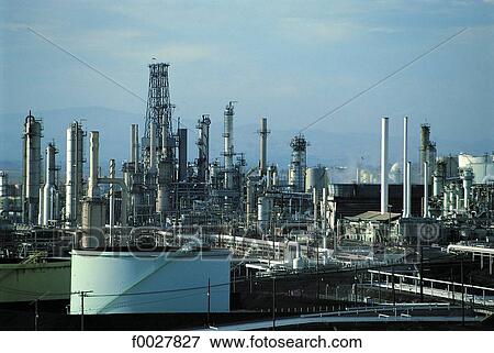 Stock Photo - United States, California, Los Angeles, industrial area. Fotosearch