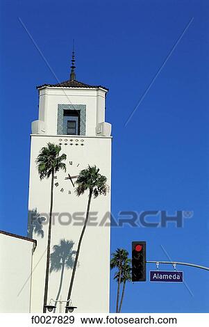 United States, California, Los Angeles, Mexican style tower View Large Photo Image Stock Photo - United States, California, Los Angeles, Mexican style tower. Fotosearch